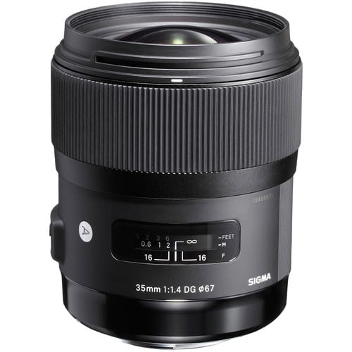 Sigma 35mm f/1.4 Art DG HSM Canon EF (sn. 54803421)